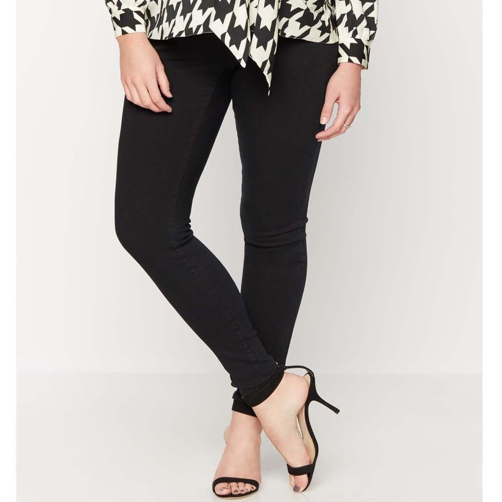 Black Maternity Jeans by LED